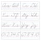 Trend Enterprises® Basic Alphabet Zaner-Bloser Cursive Bulletin Board Set